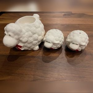 Sheep Tealight and Shaker set